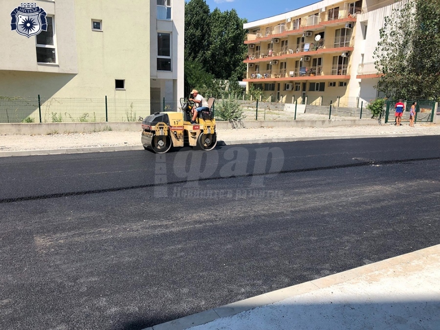 Нови улици и тротоари  ще регулират движението в Слънчев бряг-Запад